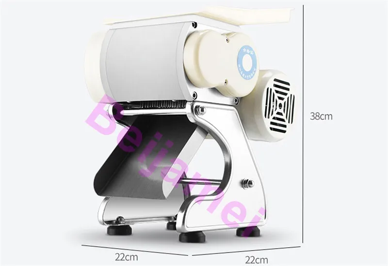 meat slicer size