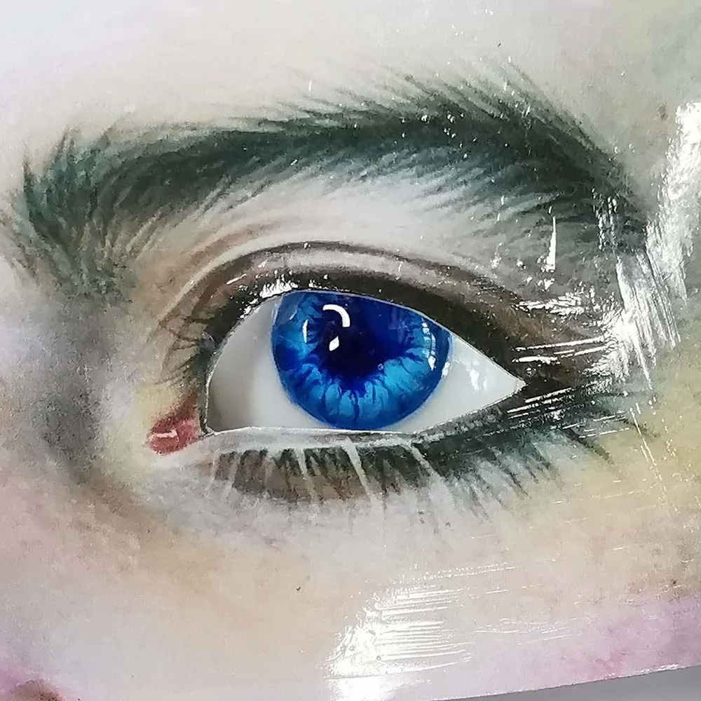 Полимерные глаза BJD deep blue bjd UV eye 18 мм все размеры 12 14 16 20 22 для 1/3 sd MSD AS DZ кукольные