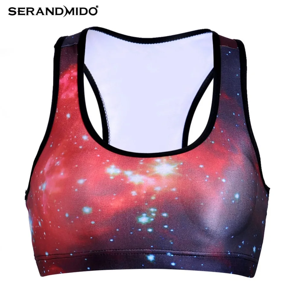 Summer Womens Yoga Bra High Impact Elastic Padded Ladies Sport Bra New