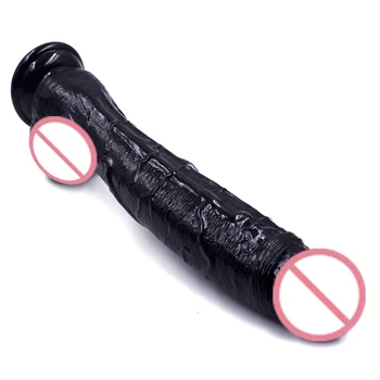 Sex Shop Hot 31*5.5cm Super Long and Thick Huge Dildos Female Masturbator With Suction Cup Horse Dildos Penis Sex toys for women 4