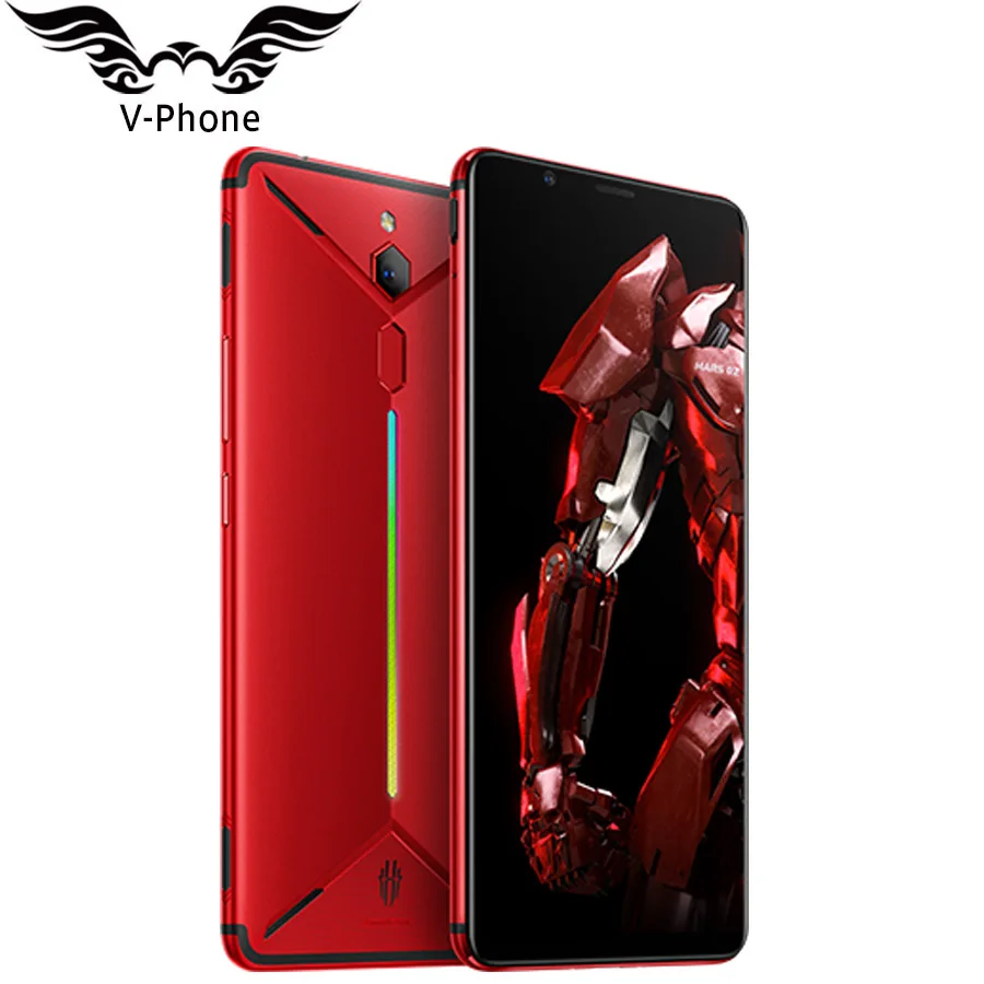 Смартфон zte Nubia Red Magic Mars для игр, 6,0 дюймов, 6 ГБ ОЗУ, 64 Гб ПЗУ, Восьмиядерный процессор Snapdragon 845, отпечаток пальца, Android 9,0, мобильный телефон