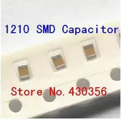 

100PCS smd capacitor 1210 684K 0.68UF 100V