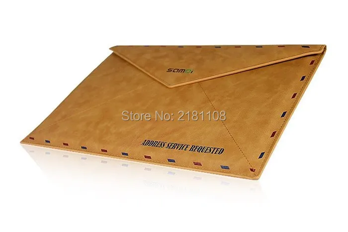 Чехол-конверт для ноутбука MacBook pro 13 air 11, защитный чехол из искусственной кожи для ноутбука iPad1234 Mini Air2
