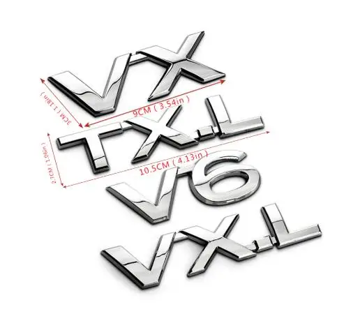2.5В V6 V8 VX VXR TXL VXL Эмблема для Toyota Reiz Land Cruiser Prado Rav4 Tundra крышка багажника Наклейка