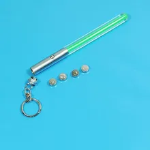 Волшебная палочка, светильник, брелок для ключей, светодиодный светильник, прочная светящаяся ручка, вспышка, фонарь JUL17_30