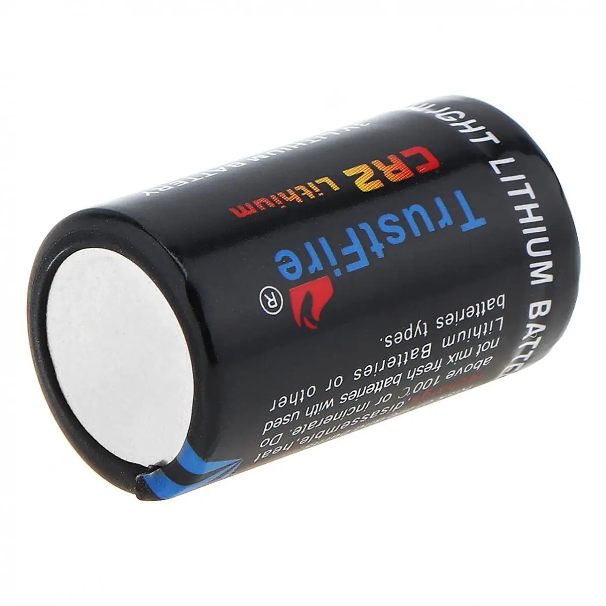 2 шт./лот TrustFire CR2 3V 750mAh литиевая батарея с предохранительным клапаном для фонарика/фары/камеры