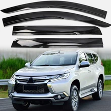 Оконный козырек Vent Shade дождевик крышка аксессуары tims подходит для Mitsubishi Pajero SPORT Montero SPORT Shogun SPORT