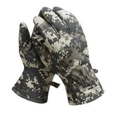 Спортивные теплые флисовые перчатки для активного отдыха, ветрозащитные противоскользящие тактические перчатки для верховой езды, лыжные перчатки от солнца