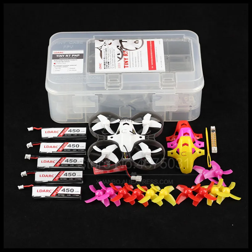 KINGKONG LDARC крошечный R7 PNP 75 мм 2 4G микро Крытый FPV есть щетка полые чашки флип над