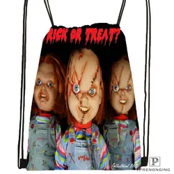 Custom Curse-Of-Chucky походная сумка на шнурке Cute Daypack Kids Satchel (черная спина) 31x40 cm #180611-01-22