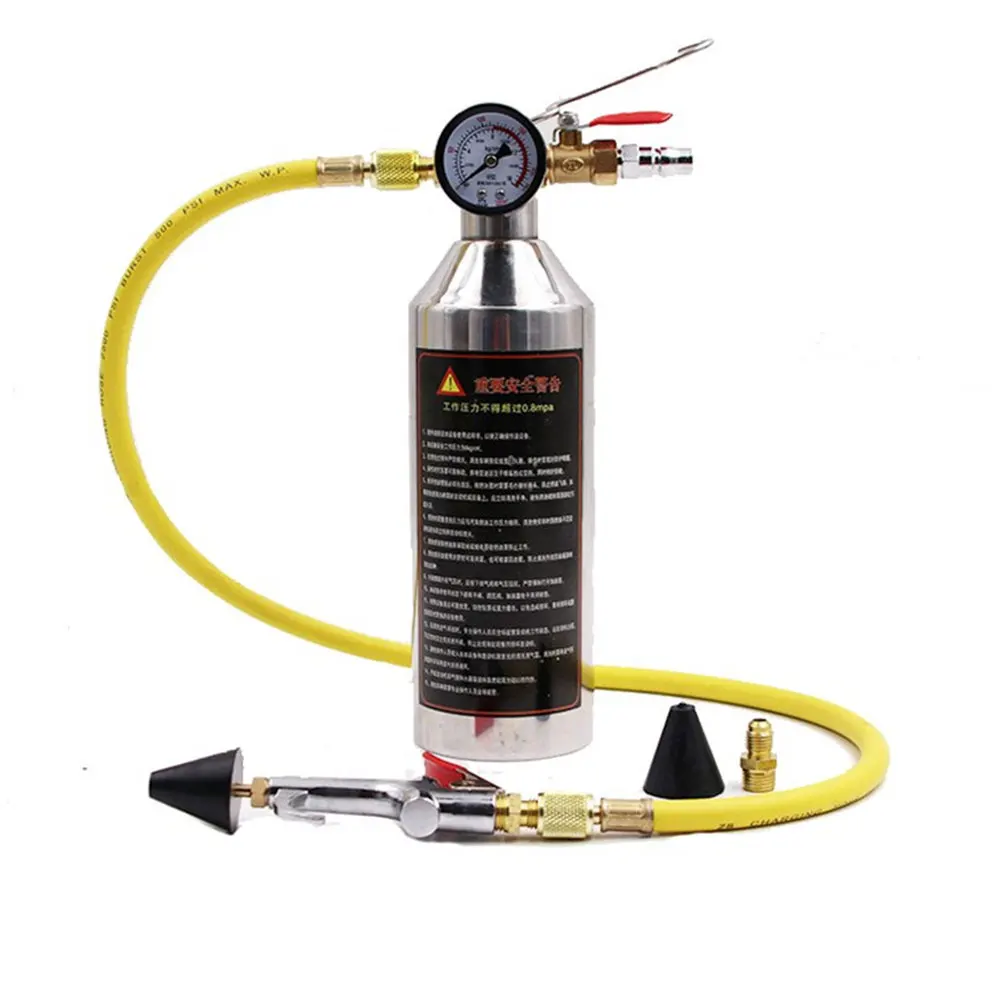 

Air Conditioning Tube Cleaning A / C Bottle Kits for Clean Tool for R134a R12 R22 R410a R404a Free Dropship High Quality