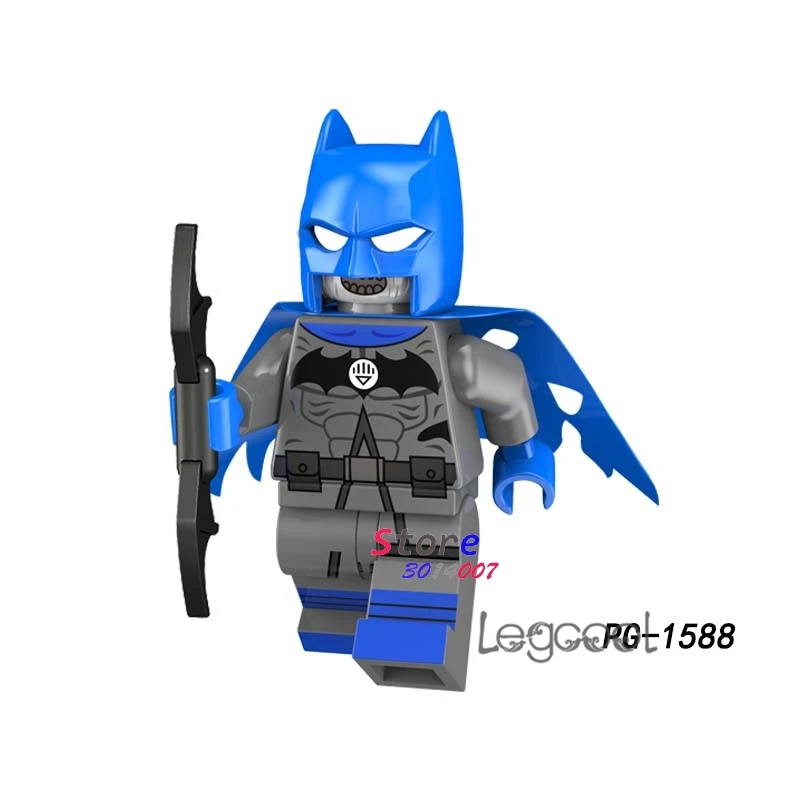 

1PCS model building blocks action figures starwars superheroes Black Lantern Batman house party Dolls diy toys for children gift