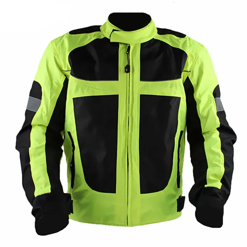 

Ridding Motorcycle Jacket Motocross Cycling Reflective Jackets ceket Moto Jaque With Elbow Shoulder Protective Pads JK21S