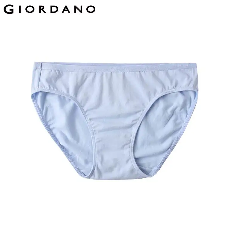 Giordano Три пары эластичных трусов выполненых из натурального хлопка а так же