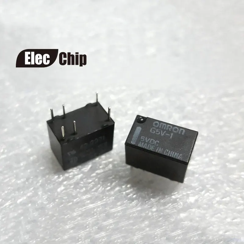 5 шт./лот Сигнальное реле G5V-1-5VDC G5V-1-12VDC G5V-1-24VDC G5V-1-DC5V G5V-1-DC12V G5V-1-DC24V 1A 6PIN открываются и закрываются