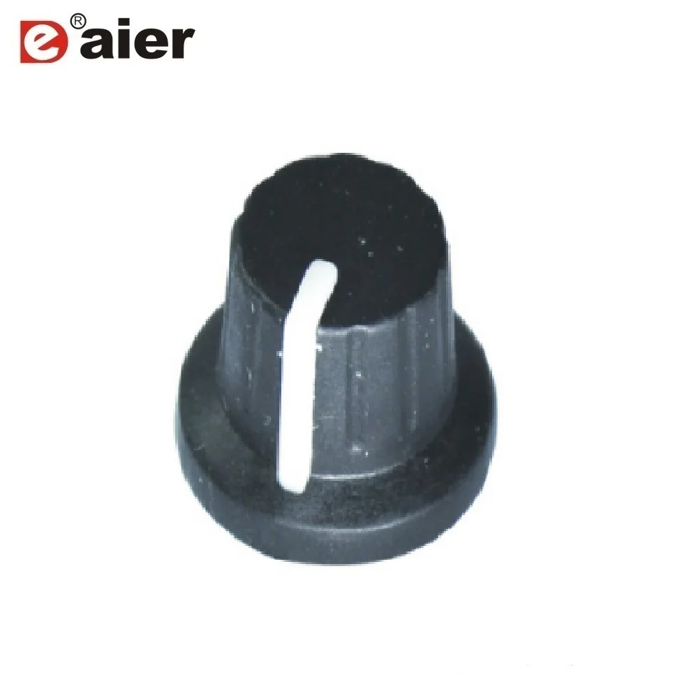 100pcs Kn1615 18t Electric Guitar Rubber Adhesive Knobs Guitar Parts