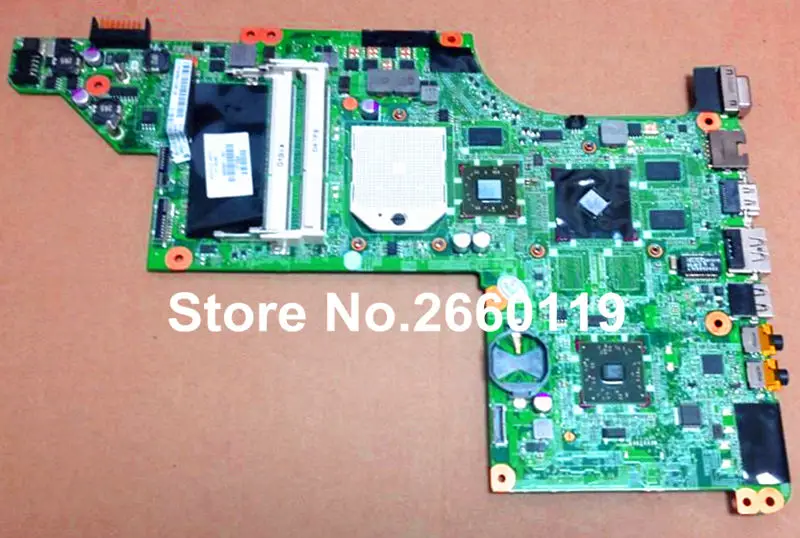 laptop motherboard for HP DV7T DV7 605497-001 system mainboard fully tested and working well with cheap shipping