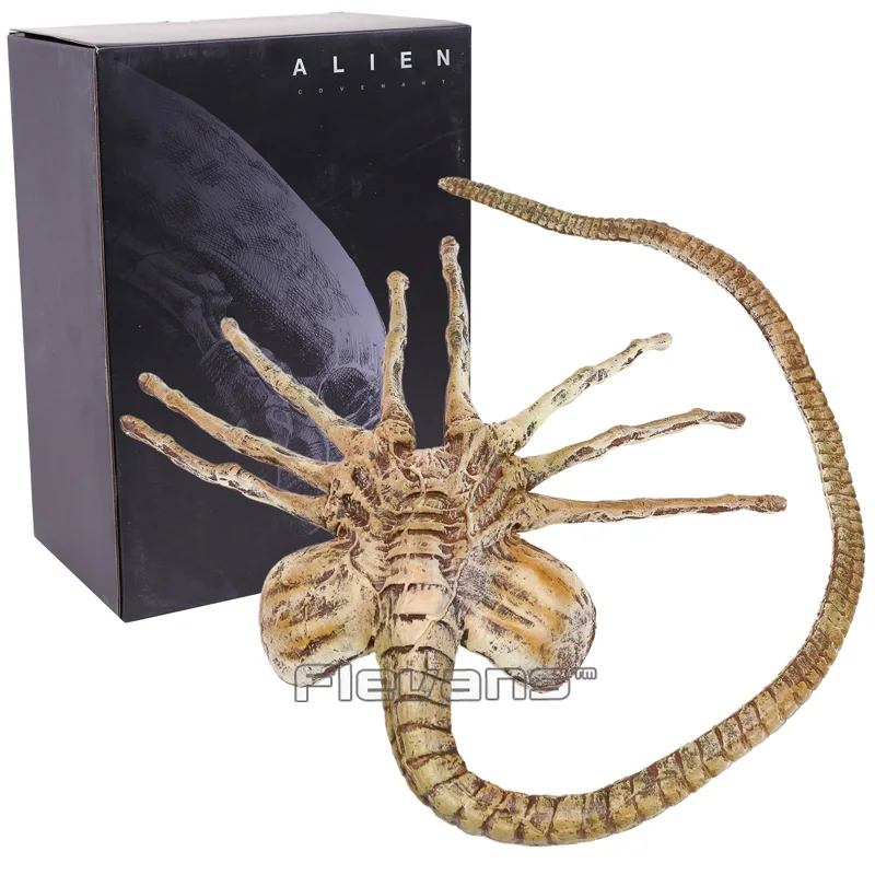 Alien Facehugger Lifesize 1:1 масштаб официальный Кавинант Poseable Prop Реплика фигурка