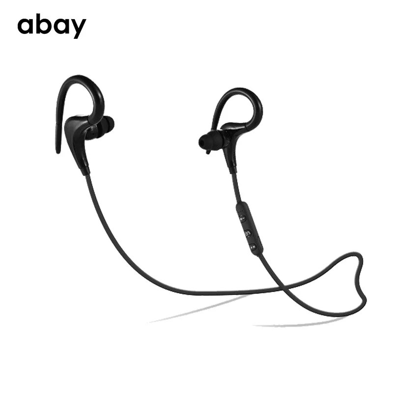 

Bluetooth wireless Ear hook Earphone with Mic sport headphones Headset Hifi Surround Stereo Earbuds for Moblie phone waterproof