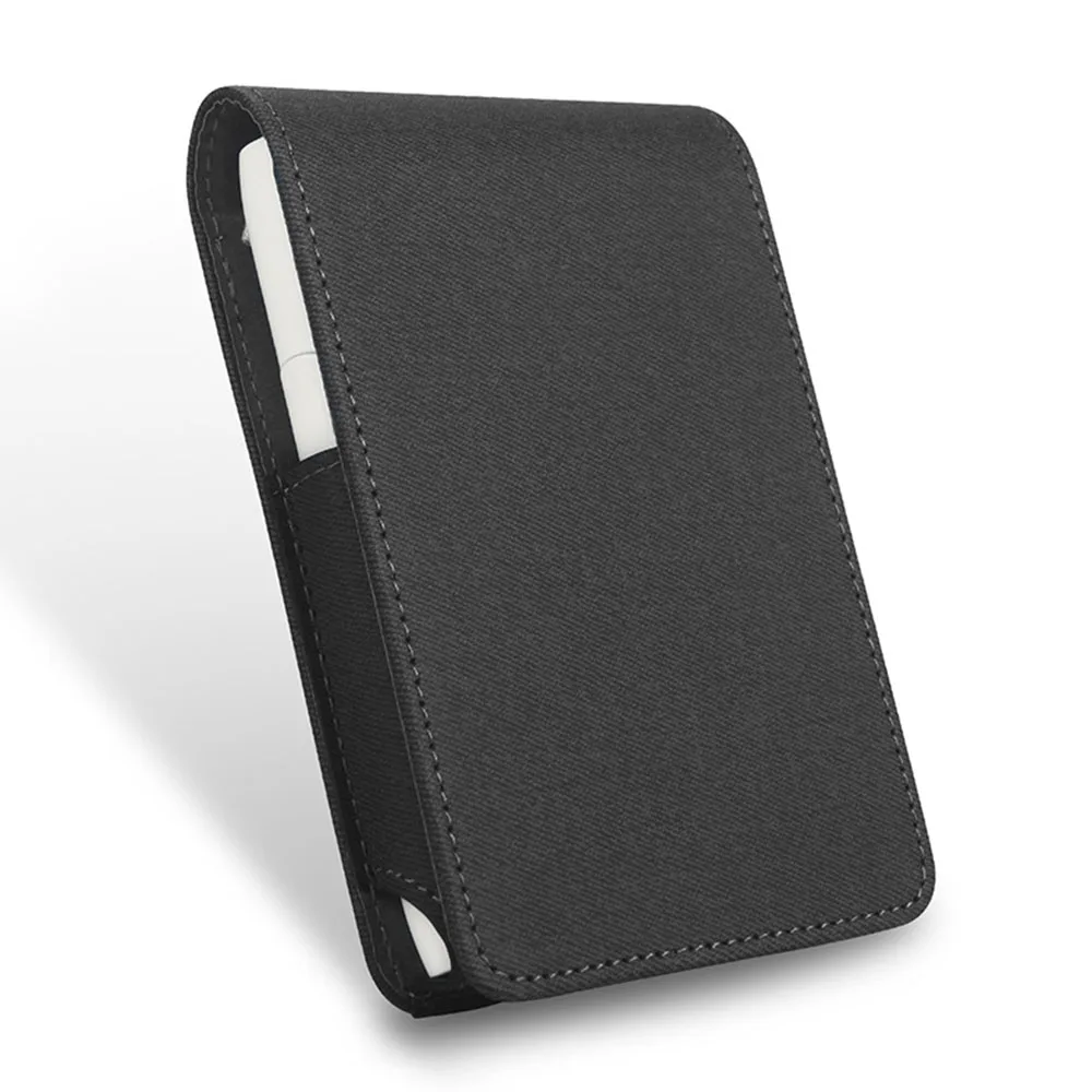 Kogngu Мода для IQOS мульти 3,0 держатель бумажник кожаная сумка защитный чехол кожаный чехол для переноски - Цвет: Темно-серый