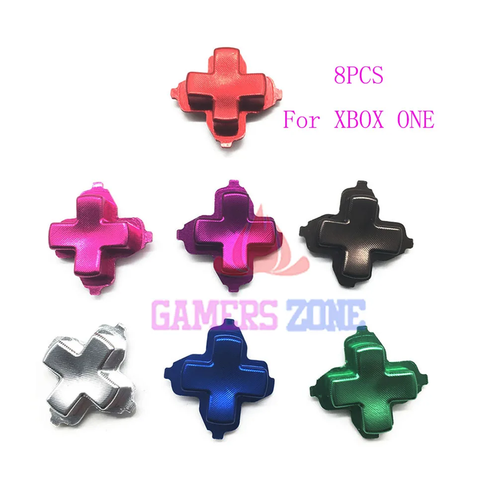 8PCS Colorful Aluminum Alloy Metal D Pad D Pad for XBOX ONE D Pad