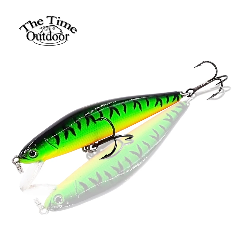 

The Time New Floating Jerkbait Minnow Bait Fishing Lure Hard Lure isca artificial Bait Plastic Wobble Lure pesca 90mm/11.5g