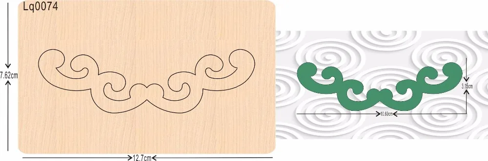 

DIY Wood Mould is compatible with most leading machines Mold thickness: 15.8mm