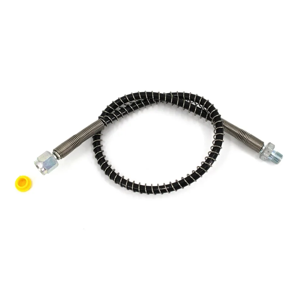 

50cm Long High Pressure Hose Nylon Hose PCP Airforce Paintball Pneumatics Device M10x1 Male Female Carbon Steel Connection 30MPA