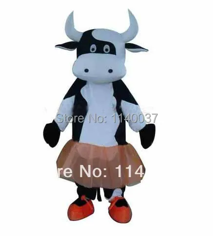 

mascot Milkcow Dairy Cattle Milk Cow Girl Mascot Costume Cartoon Character Milk Cow Cosply Carnival Costume