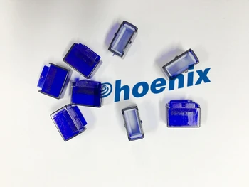 

PHOENIX 50 pieces blue button hood for Roland Rolamatic machine