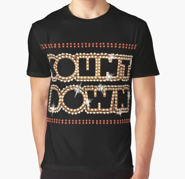 

All Over Print Women Men Funny tshirt Countdown - Iconic Australian Music Show - Molly Meldrum Graphic