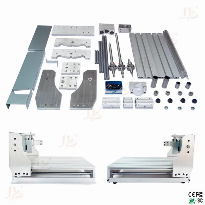 Cnc Кадр токарного станка 6040Z с мячом винтовой шпиндель зажим держатель Кровать оптический подшипник оси для ремесленный станок с ЧПУ с