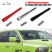 Koleroader крыше автомобиля Радио Телевизионные антенны FM Antena мачты Для Dodge Оперативная память 1500 грузовики 2009-2017 3 «6 мм антенна усилитель Усилители домашние Телевизионные антенны S/