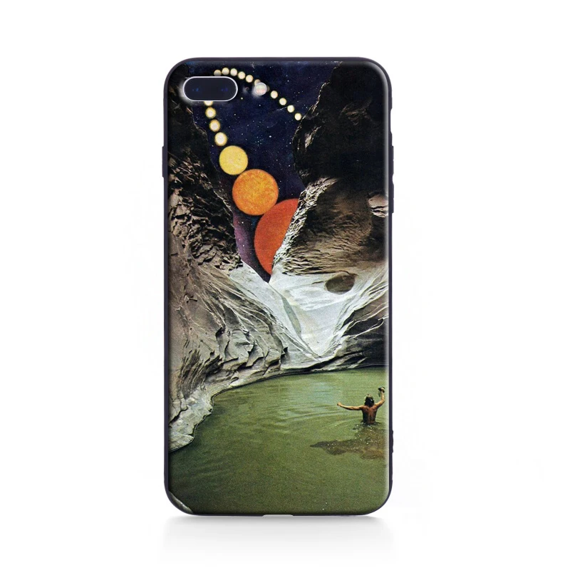 Стильный чехол для телефона, мягкий силиконовый чехол для iPhone X 8Plus 8 7 6s 6 Plus 5S x xr xs max 11 pro max чехол - Цвет: 5 soft case