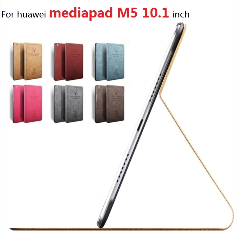 

PU Leather Case cover For Huawei MediaPad M5 10.1 inchTablet PC Protective Case For Huawei MediaPad M5 10.1" BAH2-W09/AL10/AL00