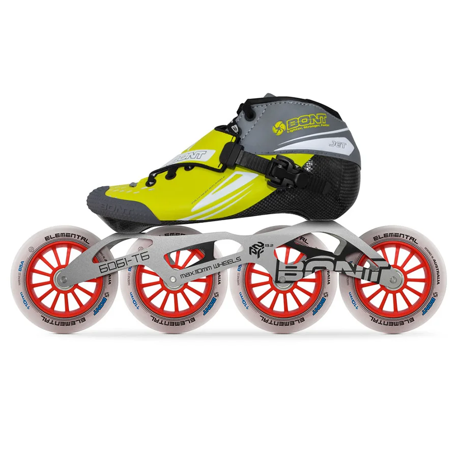 2PF 6061_Elemental 110mm_Jet Fluoro yellow-Gray