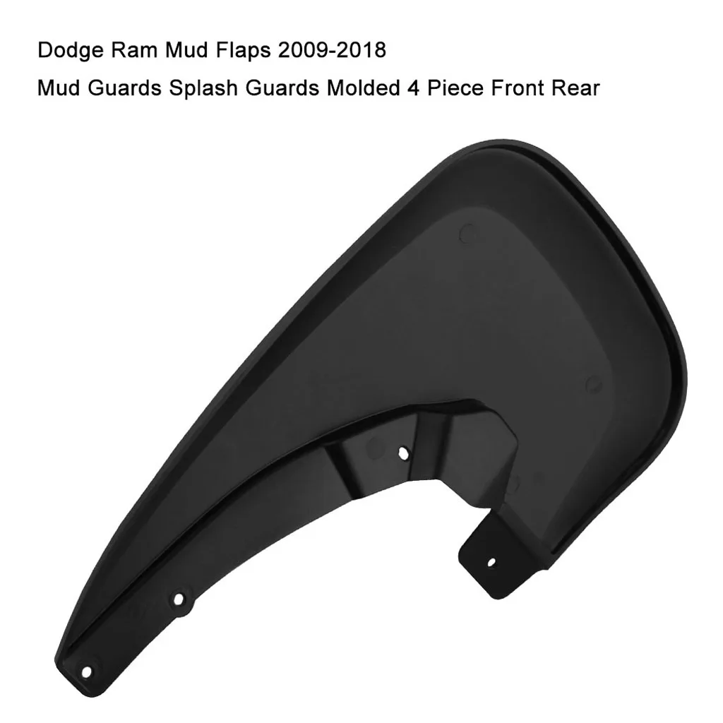 Molded Mud Flaps  For Dodge Ram 1500 2500 3500 2009-2018 Mudflaps Splash Guards Mud Flap Front Rear Mudguards Fender
