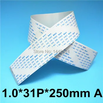 

20pcs free shipping 31pins DX5 head cable for Epson Mutoh Allwin Xuli X-Roland F186010 F187010 F196010 DX5 data cable 250mm long
