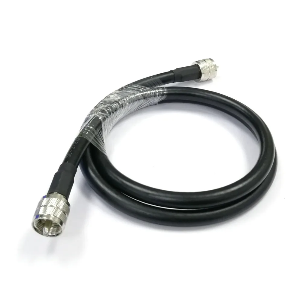 Беспроводной коаксиальный кабель UHF male PL259 переключатель RG8 50 см/100 см|Соединители|