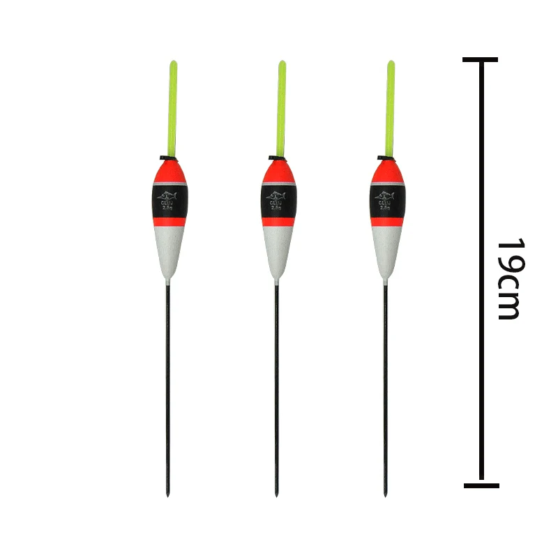 OLOEY поплавок для рыбалки 10 шт. композитный материал вес 2,5 г angeln fish поплавок плавающий поплавок для озера