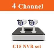 VStarcam 1 NVR 8CH+ 4 шт C7824WIP 720P HD Беспроводная ip-камера ИК ночного видения аудио запись Сеть CCTV Крытая ip-камера