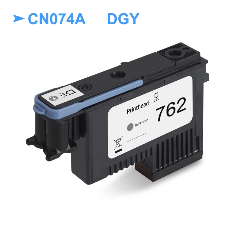 Для hp 762 печатающая головка Designjet CN074A темно-серый печатающей головки совместимый для hp Designjet T7100 T7200 печатающей головки(DGY