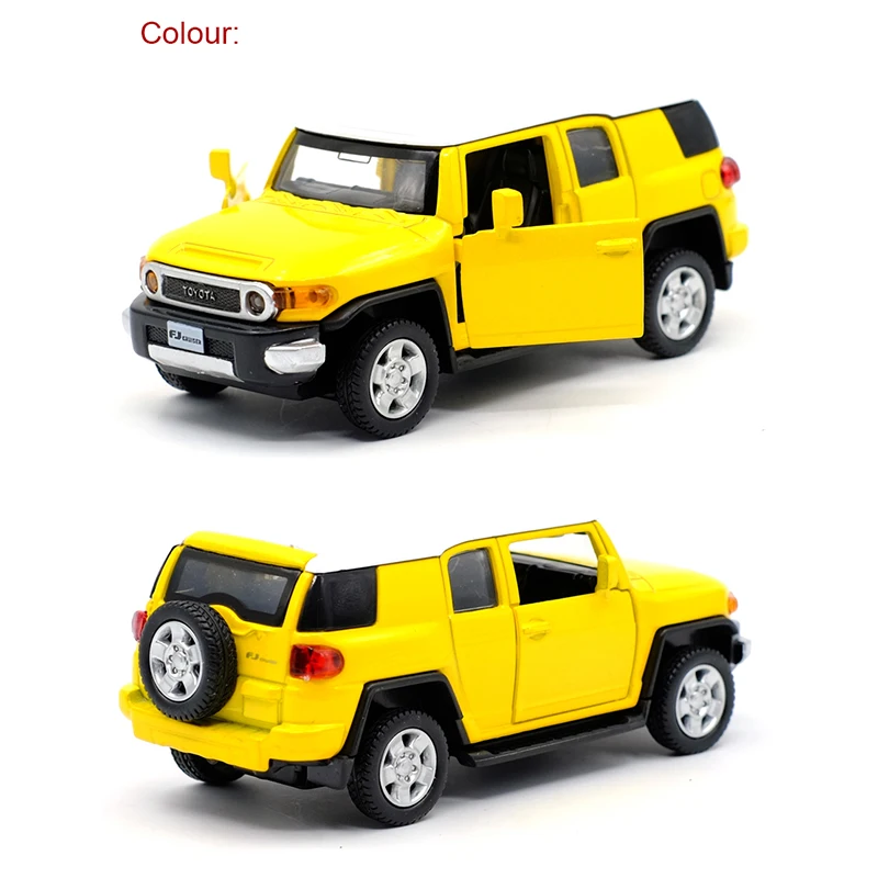 Новое поступление Caipo Toyota FJ литая модель автомобиля из сплава игрушка с откидной