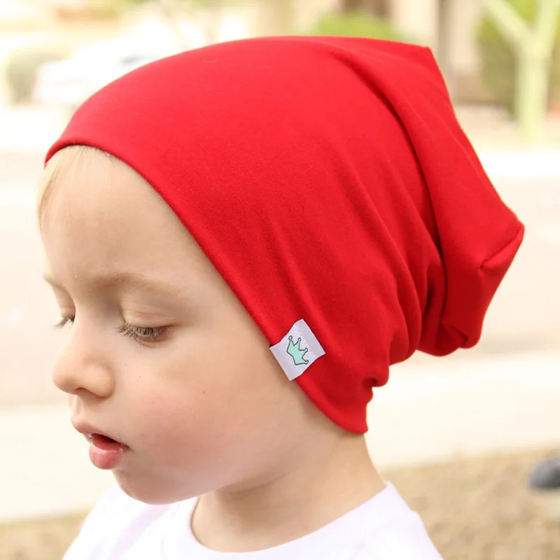 Европа и США Новый популярный Стиль Хлопок Детская Шапки монохромный детская шапка мода детская шапка