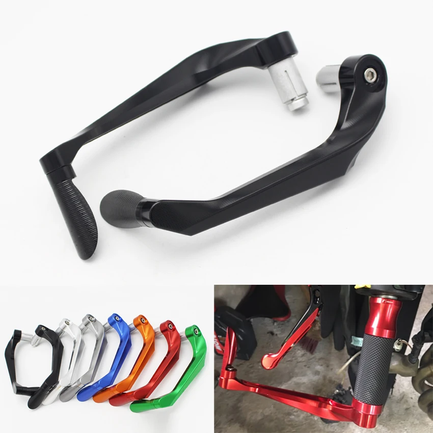 7/8" Brake Clutch Lever Protective Protector Guards Bar Ends Motorcycle
