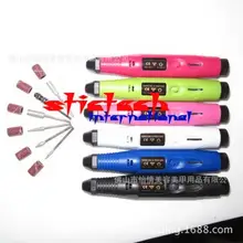 Ems или dhl 100 наборы новая машина для профессионального аппаратного маникюра 6 бит ручка для педикюра пилка полировка Форма Инструмент Уход продукт