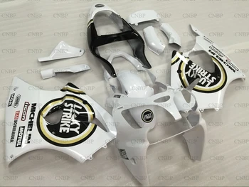 

for Kawasaki ZX6r 2000 - 2002 Bodywork for Kawasaki ZX6r 2001 Motorcycle Fairing 636 ZX-6r 2001 White Fairings