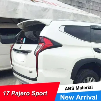 

JNCFORURC Rear Roof Cars Spoilers Wings For Mitsubishi Pajero Sport 2016 17 18 Unpainted Rear Tailgate Spoiler Wing For Pajero