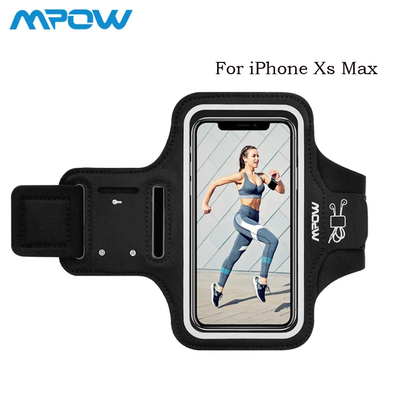 Mpow PA167 العالمي شارة حزام ل فون Xs ماكس Xr X 8 هواوي P20 سامسونج S9 رياضة الجري الذراع الفرقة عاكسة حزام حالة حقيبة