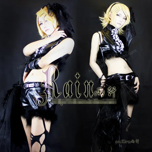 

Anime Vocaloid Kagamine Len Rin Self-Abhorrence Cosplay Costume Custom-made Any Size Free Shipping NEW